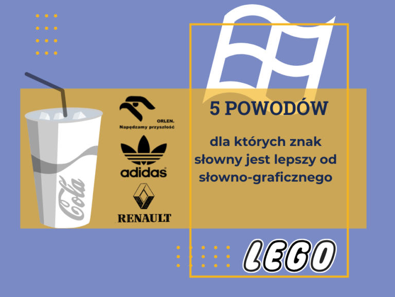 5 powodów, dla których znak słowny jest lepszy od słowno-graficznego