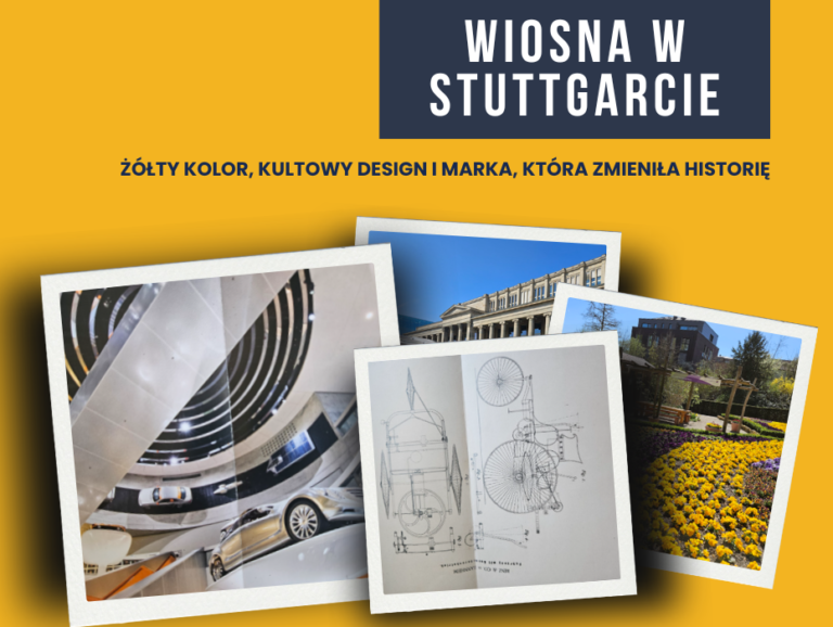 Wiosna w Stuttgarcie: żółty kolor, kultowy design i marka, która zmieniła historię