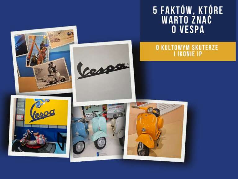 5 faktów, które warto znać  o Vespa – kultowym skuterze i ikonie IP