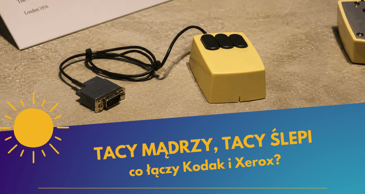 Ślepota na własne IP — dlaczego najmądrzejsi nie widzą tego, co mają