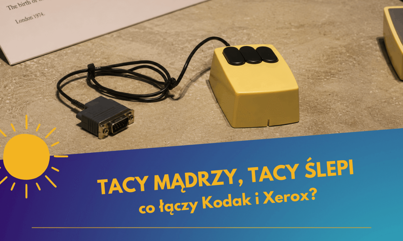 Ślepota na własne IP — dlaczego najmądrzejsi nie widzą tego, co mają